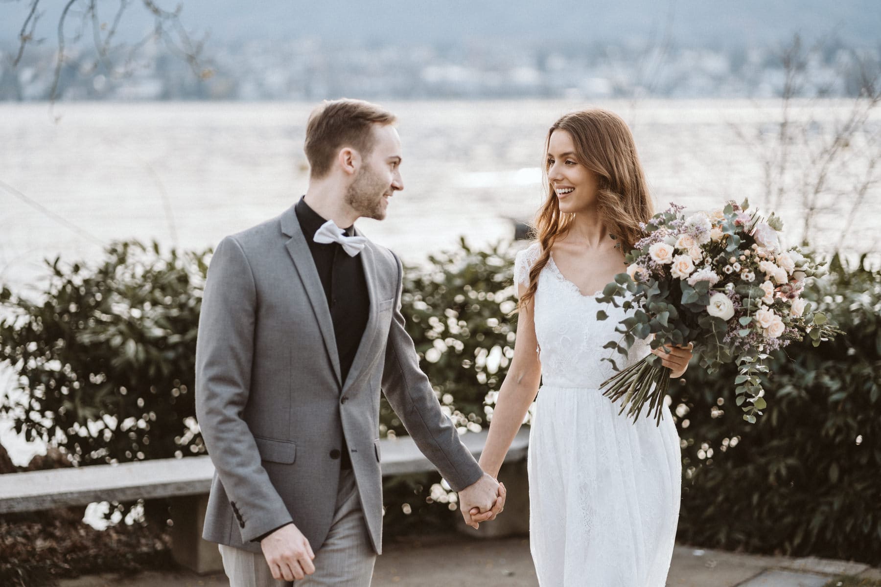 Hochzeit am See, Hochzeitsfotograf Zürich